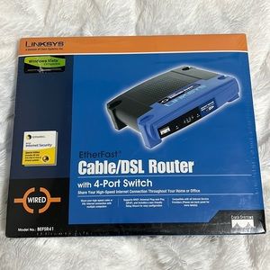 Linksys Cable /DSL router with 4-Port Switch ether fast